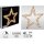 LED Stern Weihnachtsstern D:36 cm zum Hängen mit 800 LED warmweiss - Deko Weihnachten, Adventsdeko, Hänger Advent, Weihnachtsstern, Lichterkette