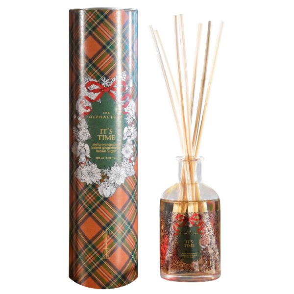 Raumduft Diffuser Its Time Olphactory Christmas Edition 100 ml  - Lufterfrischer Weihnachten, Duftstäbchen, Raum Duft, Verdunster