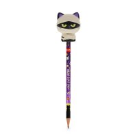 Legami Squishy Bleistift Squeezies MUMMY CAT Nine lives later - Stift zum Drücken & Quetschen - Zombiekatze, Anti-Stress-Bleistift