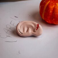 Legami Radiergummi mit Duft HALLOWEEN Ohr Ear we go again - Radierer Bonded Ear, weiches und sauberes Löschen