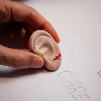 Legami Radiergummi mit Duft HALLOWEEN Ohr Ear we go again - Radierer Bonded Ear, weiches und sauberes Löschen