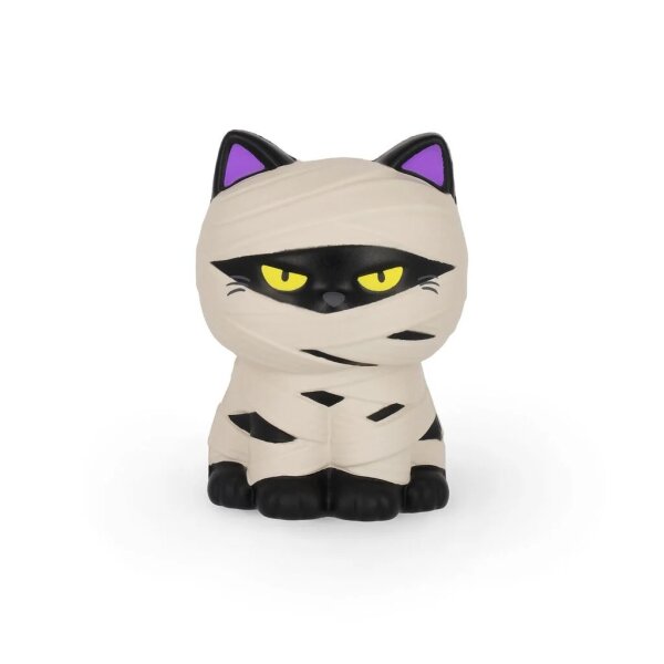 Legami Anti Stress Ball Squishy Katze Mummy Cat Halloween mit Duft - Stress Less - Antistressball Zombiekatze , Stress Figur, Squeeze Bälle, Stressabbau, Handtrainer