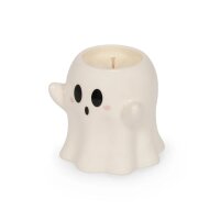 Legami Duftkerze GHOST Halloween mit Amber Night Duft - Kerze im Keramiktopf, Geisterkerze