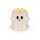 Legami Duftkerze GHOST Halloween mit Amber Night Duft - Kerze im Keramiktopf, Geisterkerze