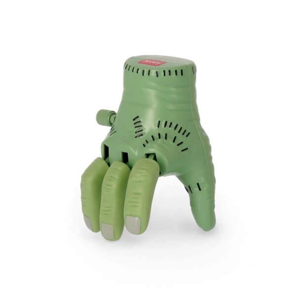 Legami Laufende Hand Halloween 8x6 cm grün zum Aufziehen - Mini-Zombiehand, Fake-Hand, Horror Gadget, Aufzieh Hände Deko Halloween-Party, Geisterhaus, Hexendeko