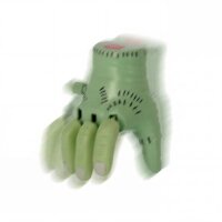 Legami Laufende Hand Halloween 8x6 cm grün zum Aufziehen - Mini-Zombiehand, Fake-Hand, Horror Gadget, Aufzieh Hände Deko Halloween-Party, Geisterhaus, Hexendeko