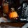 Legami Kürbis Touch Nachttischlampe Halloween aus Silikon - Soft Dreams - wiederaufladbares LED-Licht mit Touchfunktion und Farbwechsel