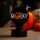 Legami Deko Tischlampe in Glühbirnenform Pumpkin Boo - Bulb Fiction XL - Tisch Lampe Halloween, Schreibtischlampe, Dekoration