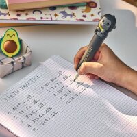 Legami Squishy Gelstift Squeezies GORILLA - Gel Pen zum Drücken & Quetschen - Stift, Schreibstift, Gelschreiber Affe