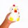 Legami Anti Stress Ball Squishy Henne mit Erdbeer Duft - Stress Less - Antistressball Huhn, Stress Figur, Squeeze Bälle, Stressabbau, Handtrainer