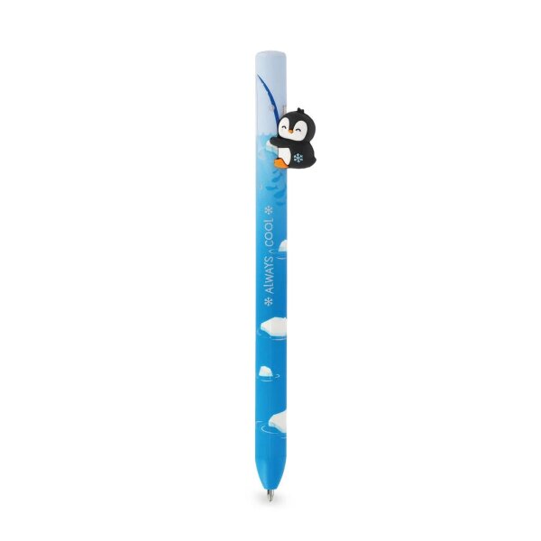 Legami Kugelschreiber Free Hugs PINGUIN - Druckkugelschreiber mit Tier Deko, Stift , Schreibstift, Kuli