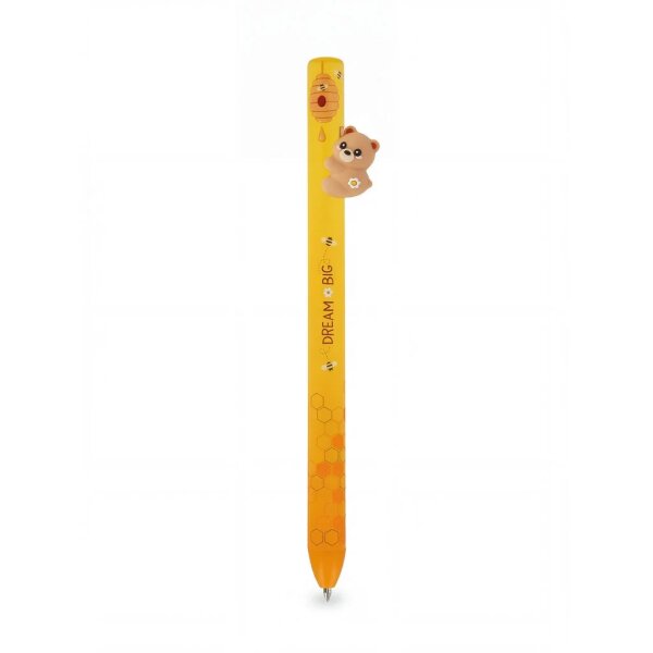 Legami Kugelschreiber Free Hugs TEDDY BÄR - Druckkugelschreiber mit Tier Deko, Stift , Schreibstift, Kuli