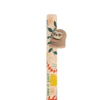 Legami Kugelschreiber Free Hugs FAULTIER - Druckkugelschreiber mit Tier Deko, Stift , Schreibstift, Kuli
