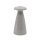 Tischleuchte 3in1 NOVA – Tischlampe mit Vase & Raumduft, dimmbar, Akku, beige gesprenkelt, H:21 cm - Tischlampe, Moderner Deko Stil