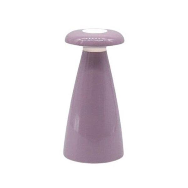 Tischleuchte 3in1 NOVA – Tischlampe mit Vase & Raumduft, dimmbar, Akku, rosa, H:21 cm - Tischlampe, Moderner Deko Stil
