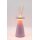 Tischleuchte 3in1 NOVA – Tischlampe mit Vase & Raumduft, dimmbar, Akku, rosa, H:21 cm - Tischlampe, Moderner Deko Stil