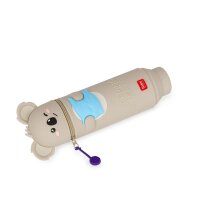 Legami 2-in-1 Mäppchen KOALA aus Silikon - Kawaii Federmäppchen Koalabär, Tisch Stiftehalter, Federtasche