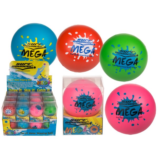 Mega Waverunner Ball D: 8,5 cm- Der Surf Bouncer Ball springt bers Wasser! Toller Wasserball