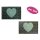 2er Set Tischset Home Sweet Home - Platzmatte, Platzset, Tischmatte mit Herz