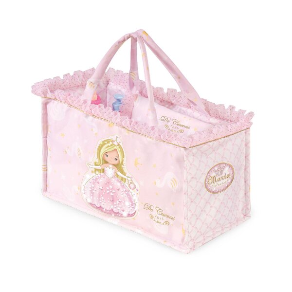 Puppen Wickeltasche "Maria" mit Zubehör - Puppen Tasche, Puppenreisetasche, Geschenk für Mädchen, Puppe